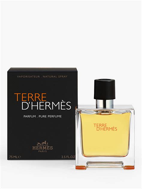 hermes terre d'hermes eau de parfum pure perfume 75ml